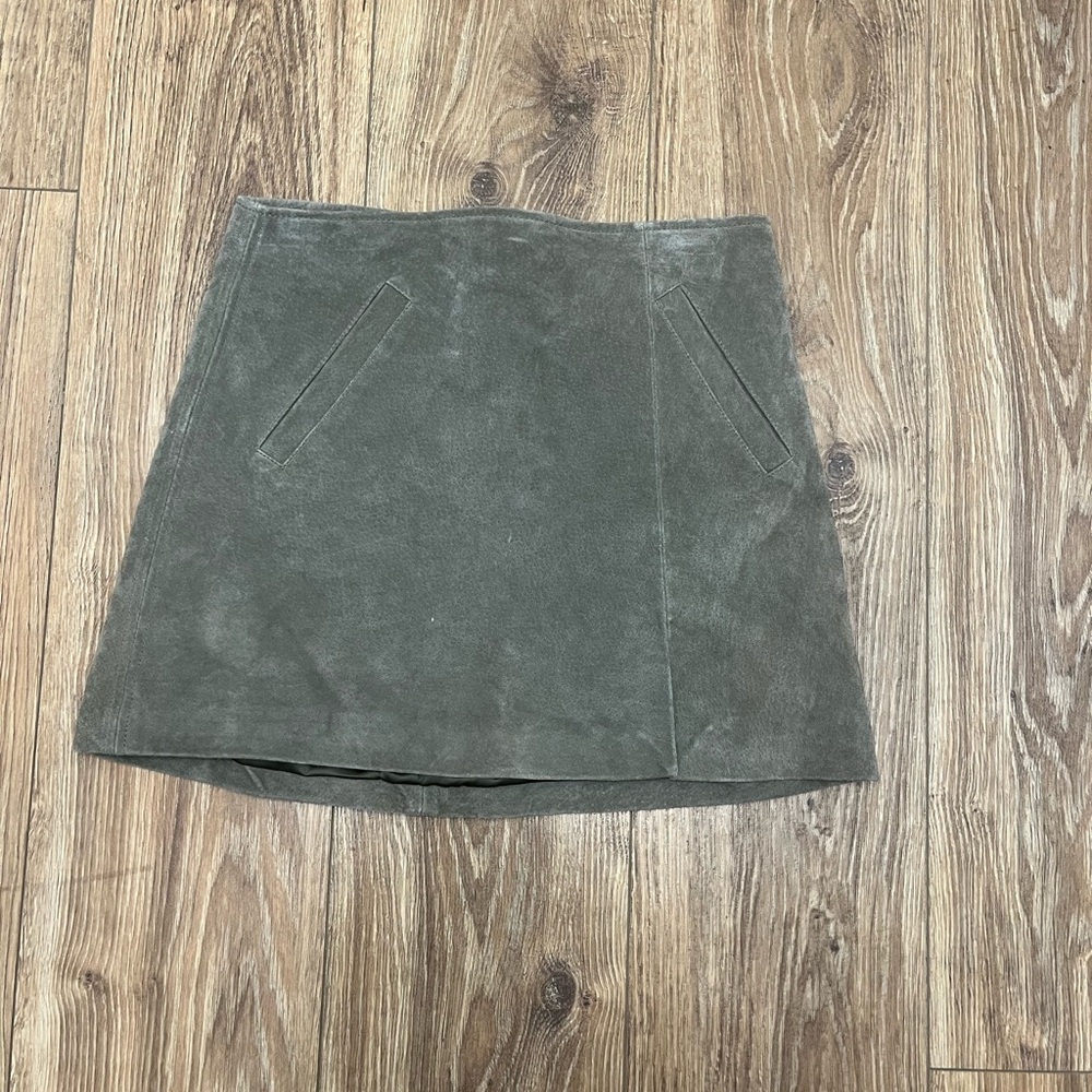 BlankNYC 100% Genuine Leather Skirt Sz 26